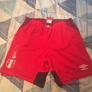 Peru National Team Soccer Shorts